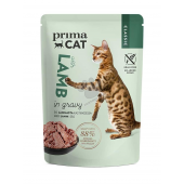 Prima Cat Lamb in sauce - пауч за котки .. title=